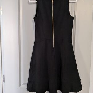 Cynthia Rowley Fit and Flare Black Dress Size M